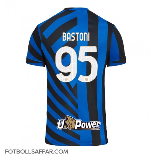 Inter Milan Alessandro Bastoni #95 Hemmatröja 2024-25 Kortärmad